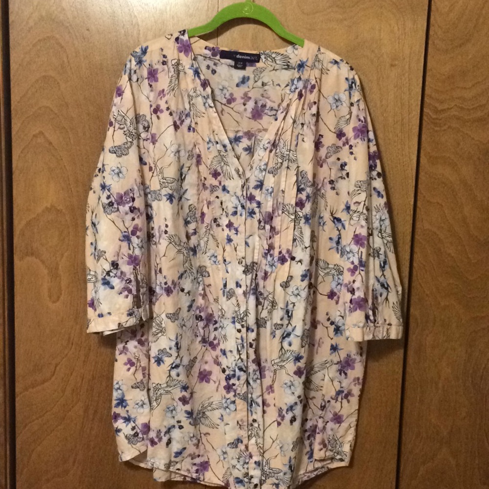 Pretty colorful blouse